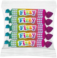 Конфета PEZ Fizzy фруктовая, 30 г