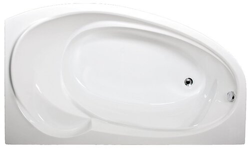 Ванна 1Marka Marka One JULIANNA 160x95, акрил, угловая, глянцевое покрытие, белый