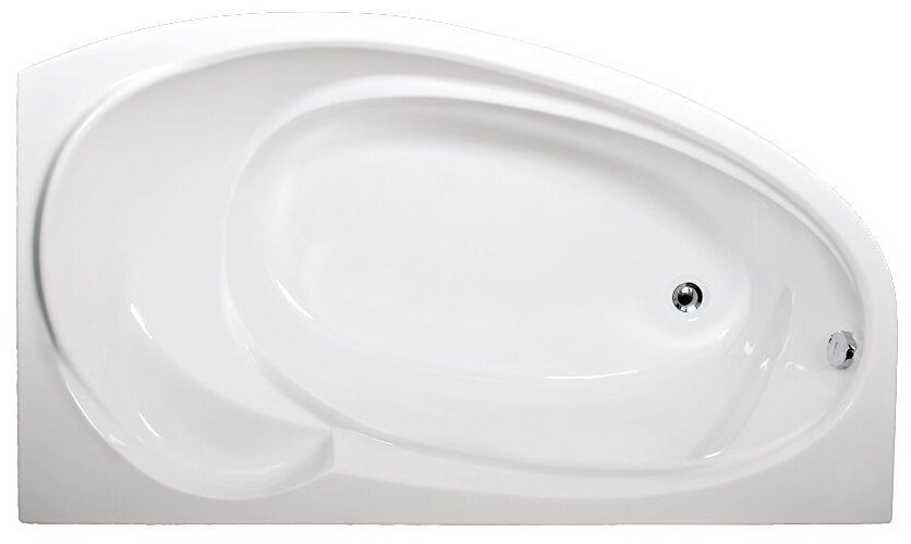 Акриловая ванна Marka One Julianna 160x95 R без каркаса