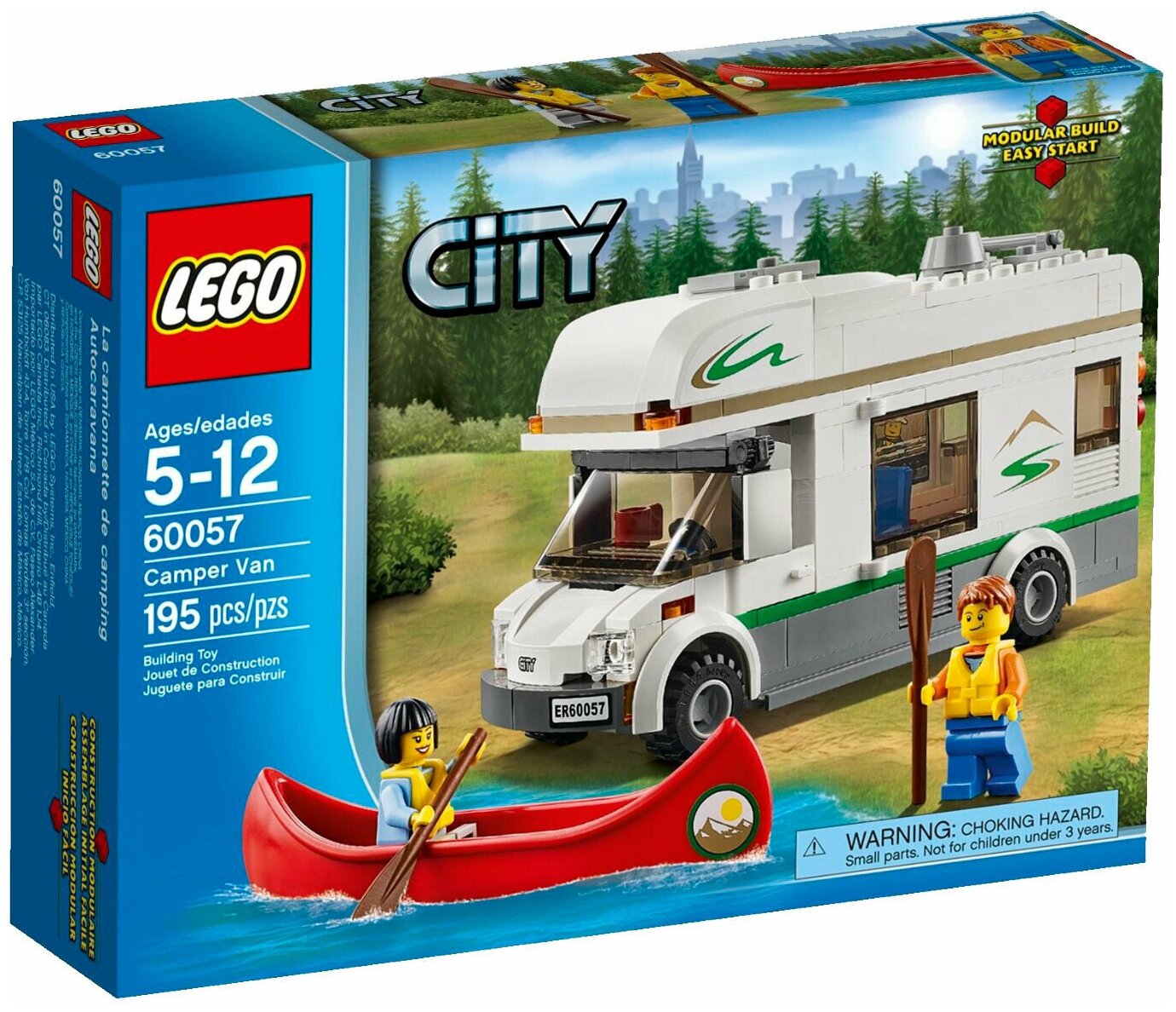 LEGO® City 60057 Автодом с каноэ