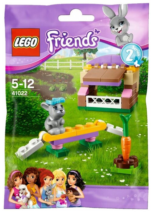 Конструктор LEGO Friends 41022 Домик кролика, 37 дет.