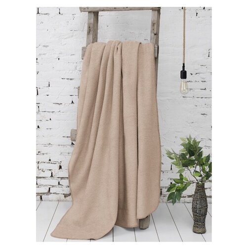 фото Плед bergerac цвет: бежевый br18073 (130х170 см) karna