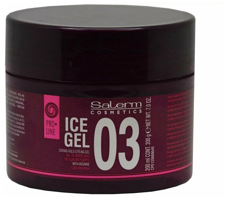 Гель сильной фиксации Ice Gel Salerm - фото №1