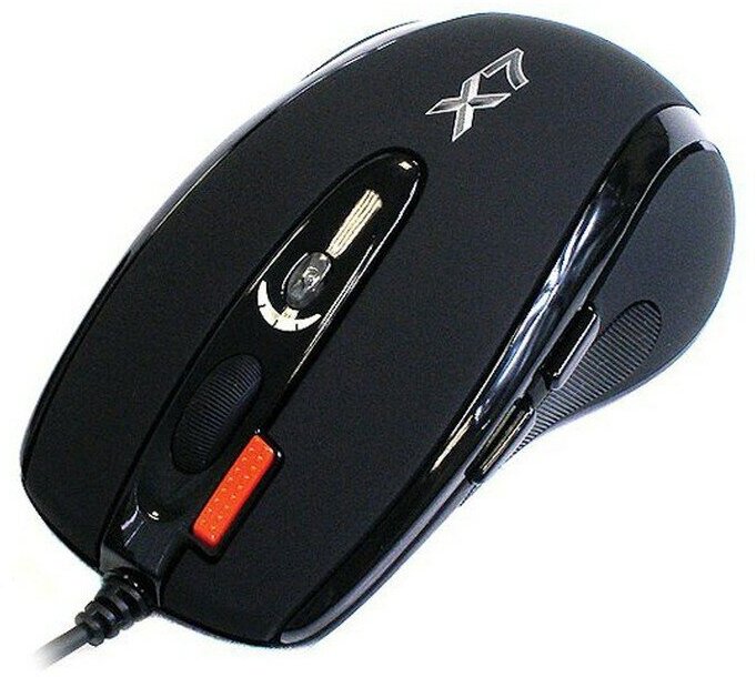 Мышь A4Tech X-710BK, черный (X-710BK USB)