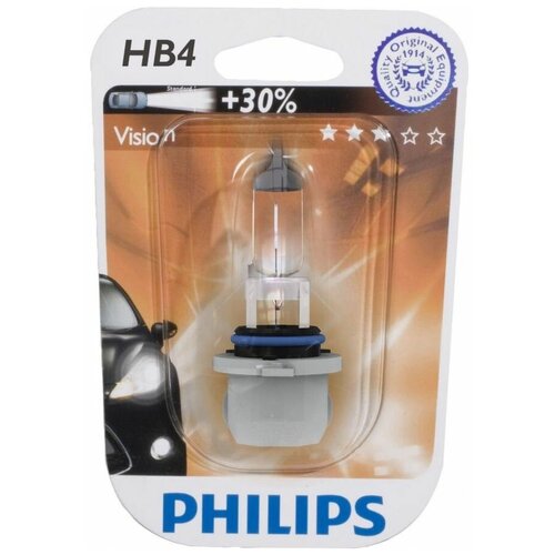 Лампа Philips Hb4 +30% 12v 51w P22d Premium (Blister - 1 Шт.) Philips арт. 9006prb1