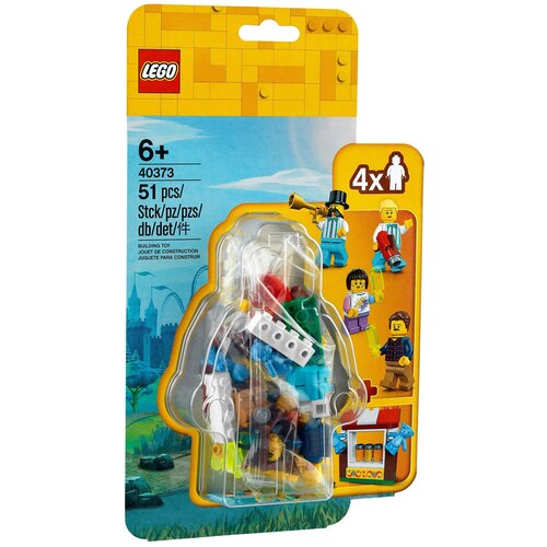 Конструктор LEGO Minifigures 40373 Ярмарка, 51 дет. клуб нумизмат набор монет набор 2020 года бетховен ватикана 2020 года набор 2012 года выпуска