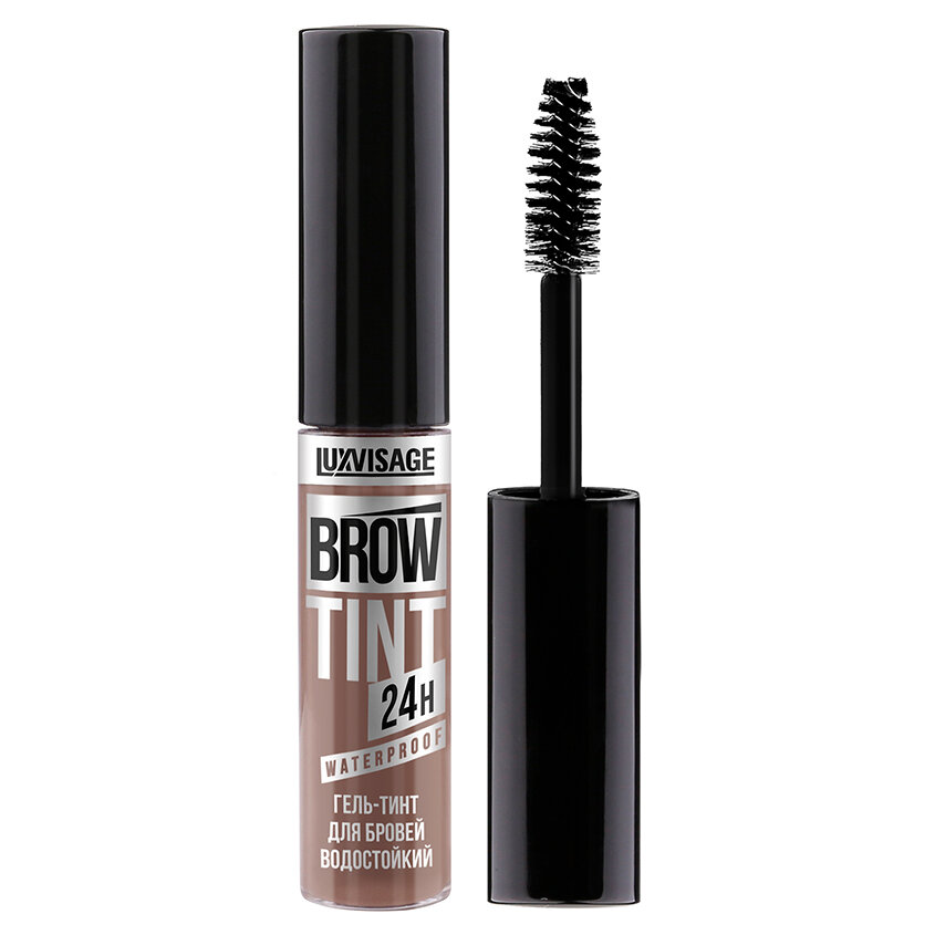 Гель-тинт для бровей LUXVISAGE BROW TINT WATERPROOF 24H тон 102 soft brown водостойкий