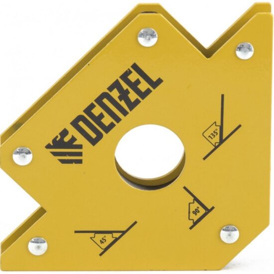 Фиксатор магнитный Denzel 97553 для сварочных работ, усилие 50 Lb