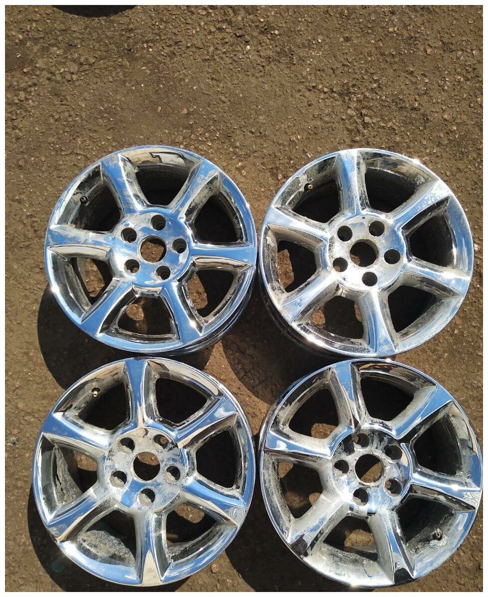 Колесные диски Replikey 7xR16/5x114.3 66.1 Хромированный