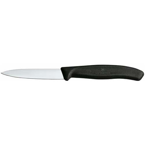 Нож для овощей VICTORINOX Swiss Classic, лезвие из нержавеющей стали 8 см, красная рукоять (6.7601)