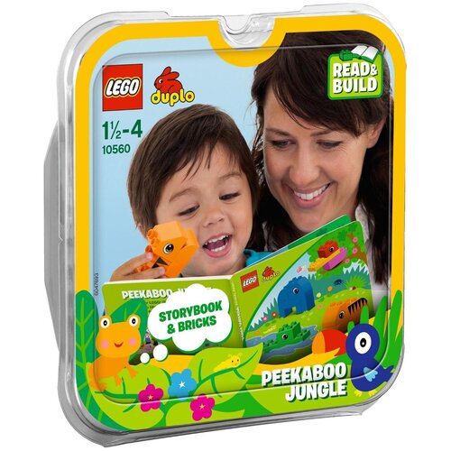 Конструктор LEGO DUPLO 10560 Читай и строй: Джунгли Пикабу, 13 дет.