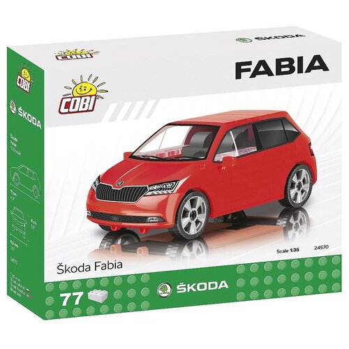 Cobi. Конструктор арт. 24570 Автомобиль Skoda FabiaI 75 дет.