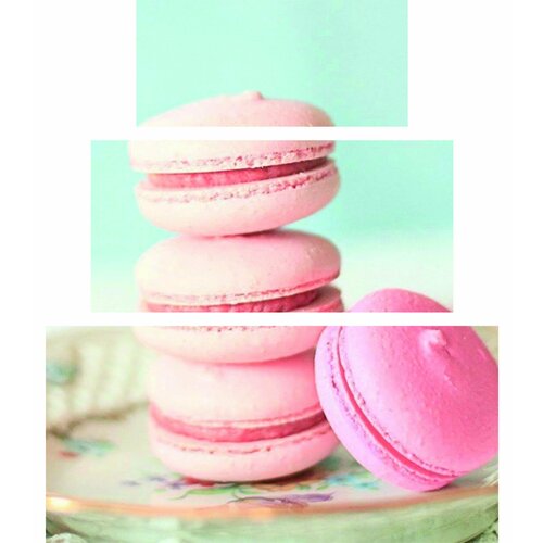 Модульная картина Макаруны Размер90х80см 18х4028х6038х80 2331₽