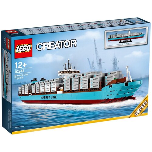 Конструктор LEGO Creator 10241 Контейнеровоз Maersk, 1518 дет. конструктор lego creator 10241 контейнеровоз maersk 1518 дет