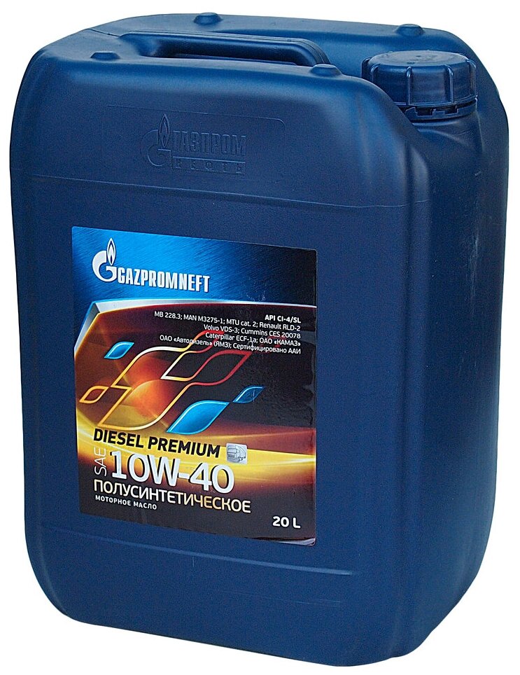 Полусинтетическое моторное масло нефть Diesel Premium 10W-40, 5 .