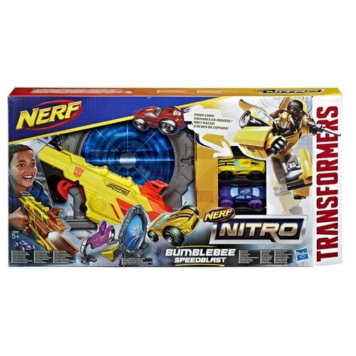 фото Игровой набор hasbro nerf нитро трансформер бамблби