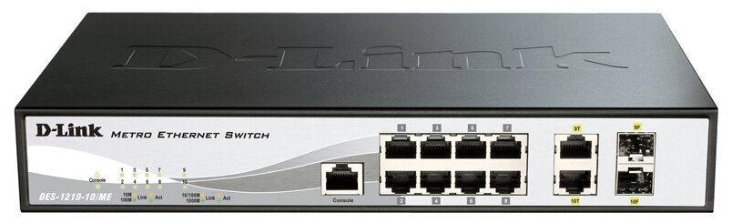 Коммутатор D-Link DES-1210-10/ME/B
