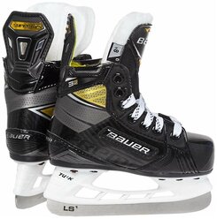 Детские хоккейные коньки Bauer Supreme 3S Pro Yth для мальчиков, черный р. 11.0 D