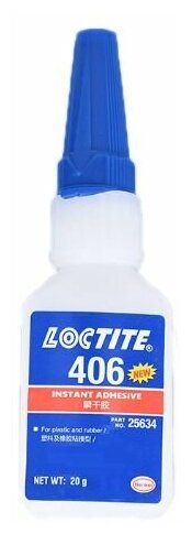 Loctite 406 , 20 мл. Универсальный моментальный суперклей