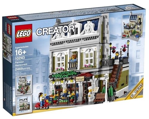 Конструктор LEGO Creator 10243 Парижский Ресторан, 2469 дет.