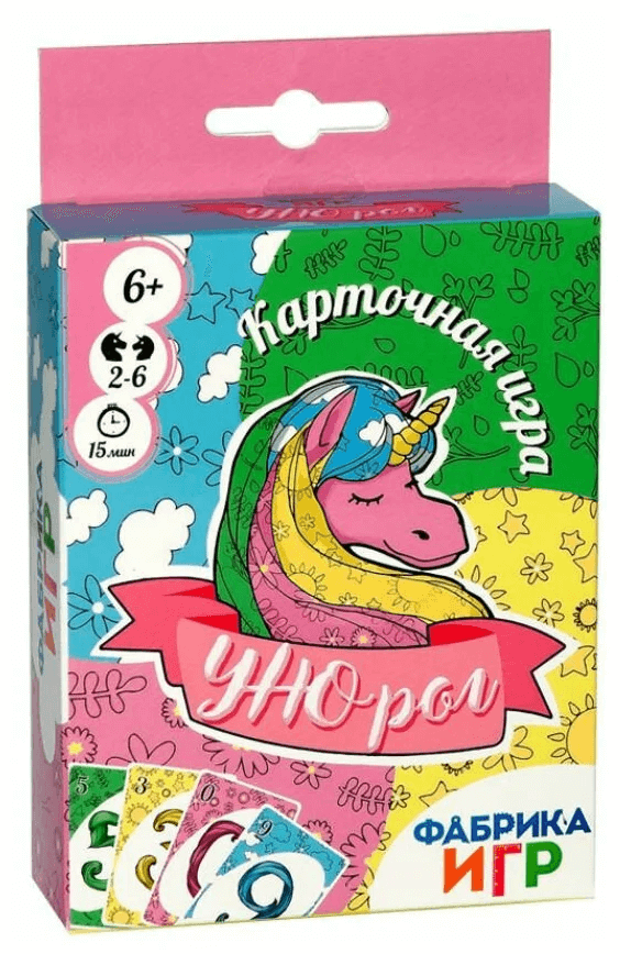 Фабрика игр Наст. игра "Унорог" (на русском) Фабрика игр. арт.18002 18002