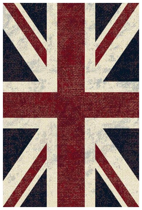 Ковер Ragolle ворс вискоза-хлопок ROYAL PALACE 14793 6010 Британский Флаг