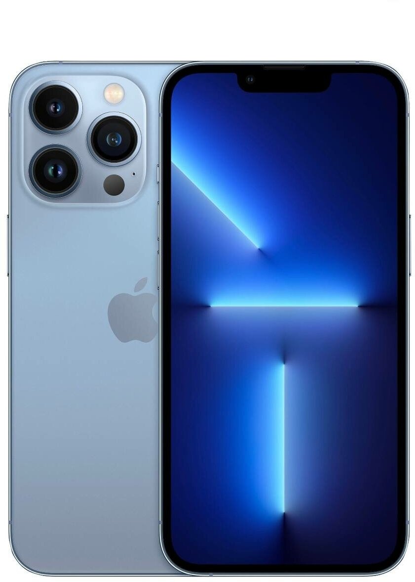 Смартфон Apple iPhone 13 Pro Max 256 ГБ, nano SIM+eSIM, небесно-голубой