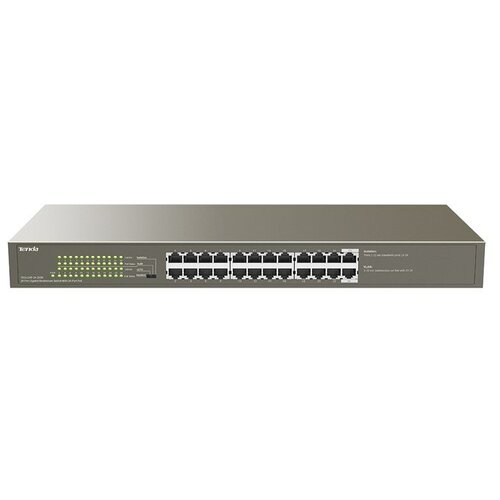 Коммутатор Tenda TEG1124P-24-250W коммутатор mikrotik 24port 1000m