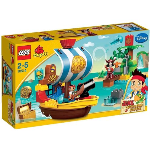 Конструктор LEGO DUPLO 10514 Пиратский корабль Джейка