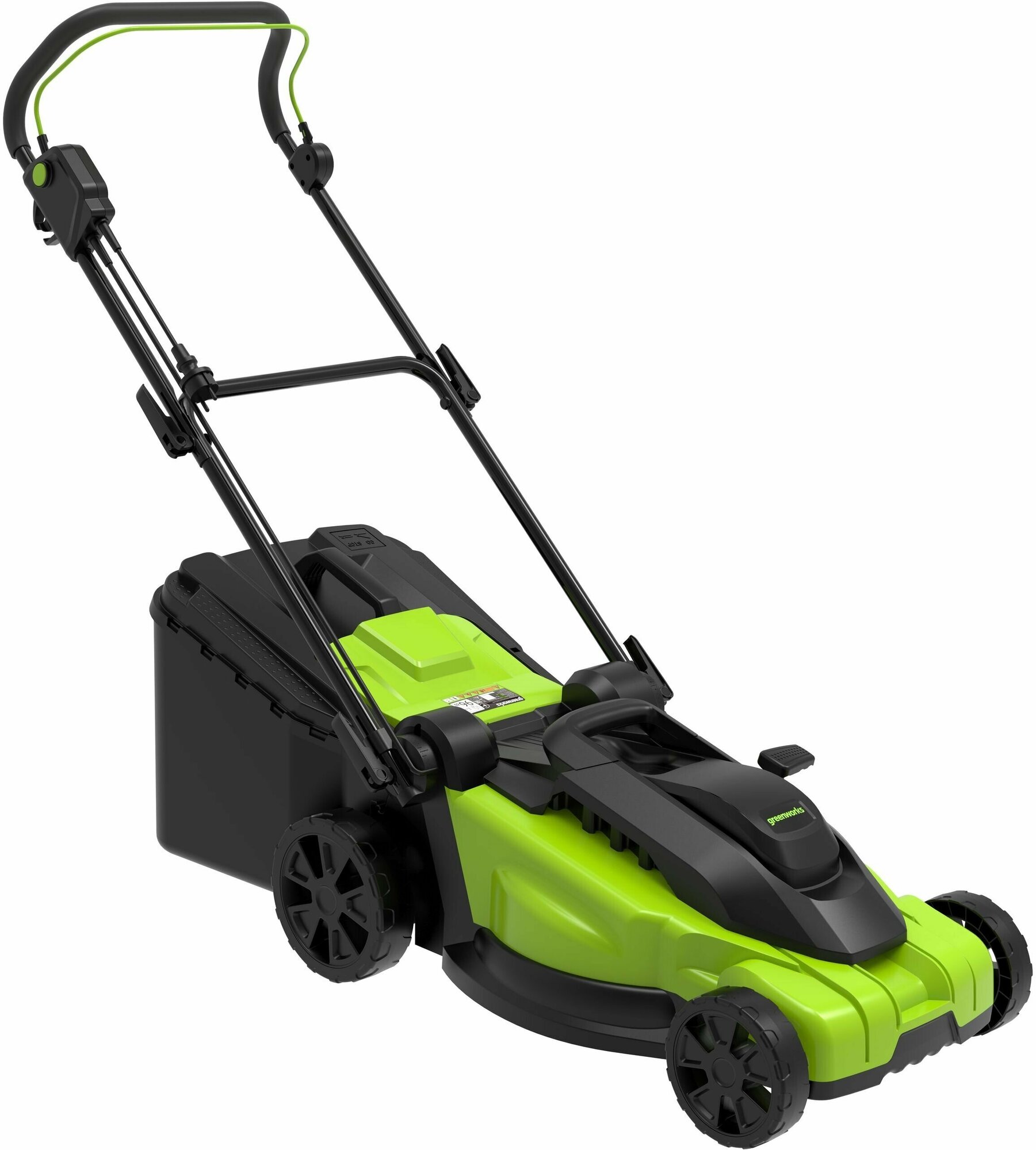 Газонокосилка электрическая Greenworks, 2000W, 43 см Арт. 2515707