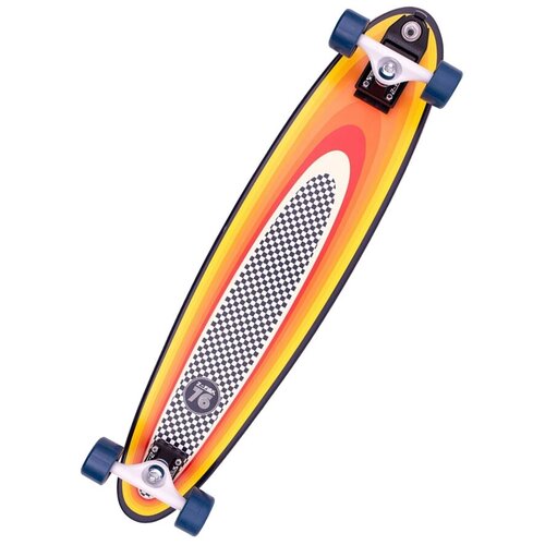 фото Лонгборд z-flex surf-a-gogo surfskate log roll 37", 37, разноцветный