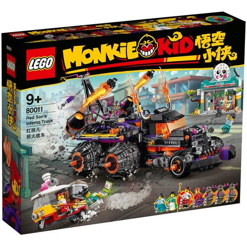 LEGO Monkie Kid 80011 Огненный грузовик Ред Сана