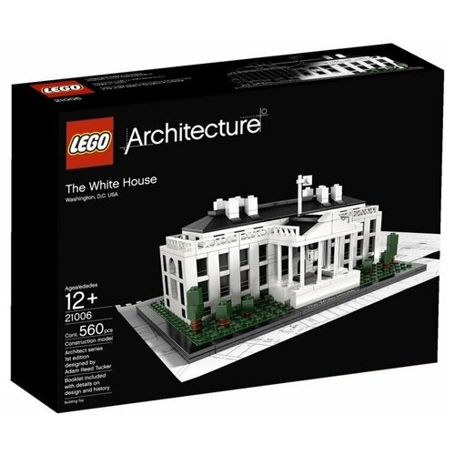 Конструктор LEGO Architecture 21006 Белый дом, 560 дет. конструктор lego architecture 21054 белый дом 1483 дет