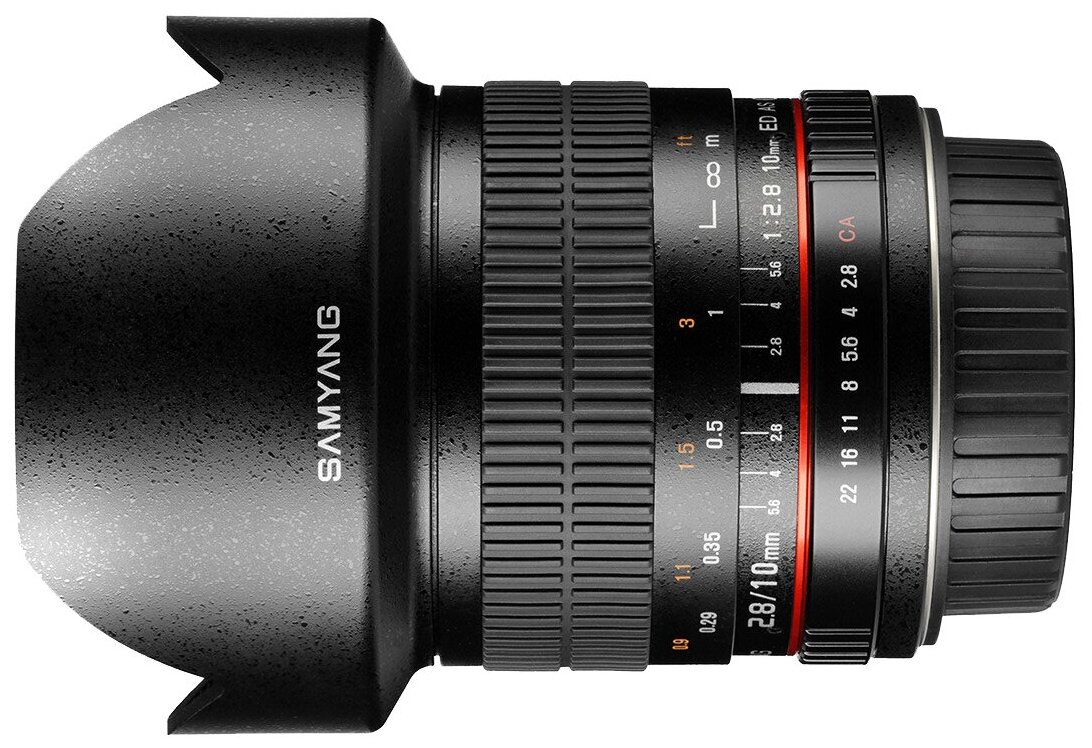 Объектив Samyang 10mm f/2.8 ED AS NCS CS Micro 4/3, черный