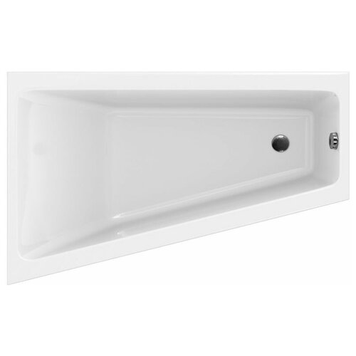 Ванна Cersanit CREA 160x100, акрил, глянцевое покрытие, белый ванна cersanit santana 170 акрил глянцевое покрытие белый