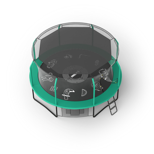 Солнцезащитный тент UNIX Line 182 см (6 ft) UNIXLINE крыша для батута unix line 12 ft green