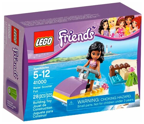 Конструктор LEGO Friends 41000 Водный мотоцикл Эммы, 28 дет.