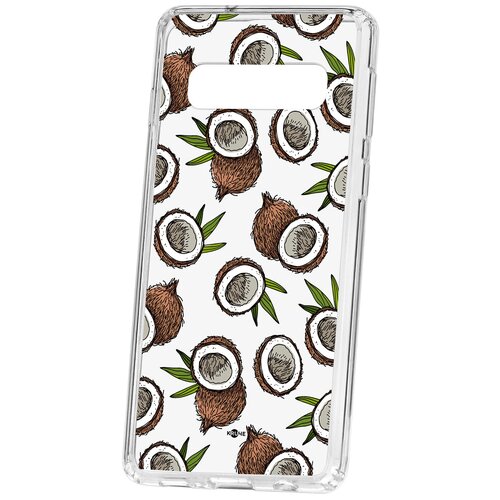 фото Чехол samsung s10 kruche print кокосы кruче