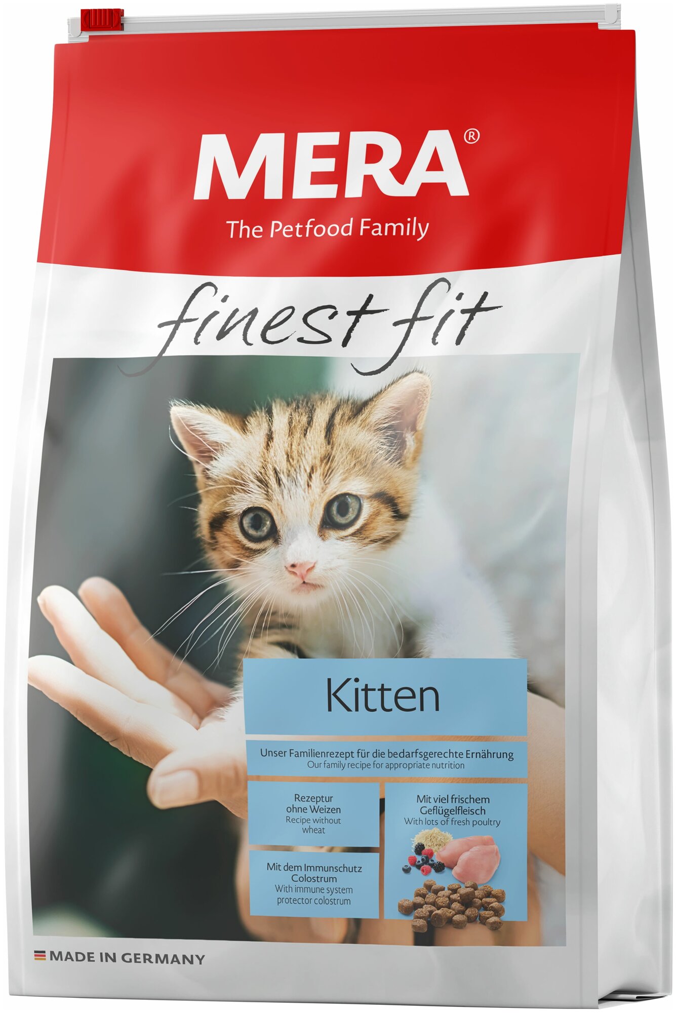 Сухой корм MERA FINEST FIT KITTEN для котят ,4 кг - фотография № 1