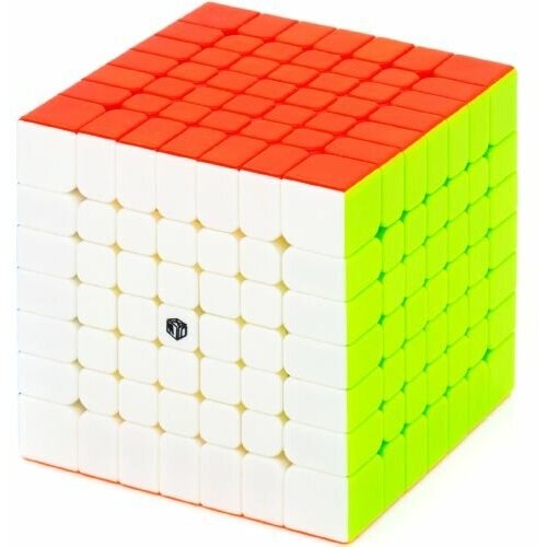 Скоростной Кубик Рубика QiYi MoFangGe 7x7 х7 Spark / Головоломка для подарка / Цветной пластик скоростной скьюб рубика qiyi mofangge skewb головоломка для подарка цветной пластик