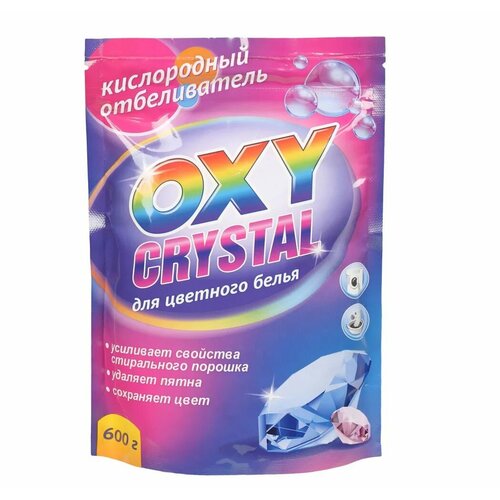 Отбеливатель Greenfield Oxy crystal для цветного белья, 600 г