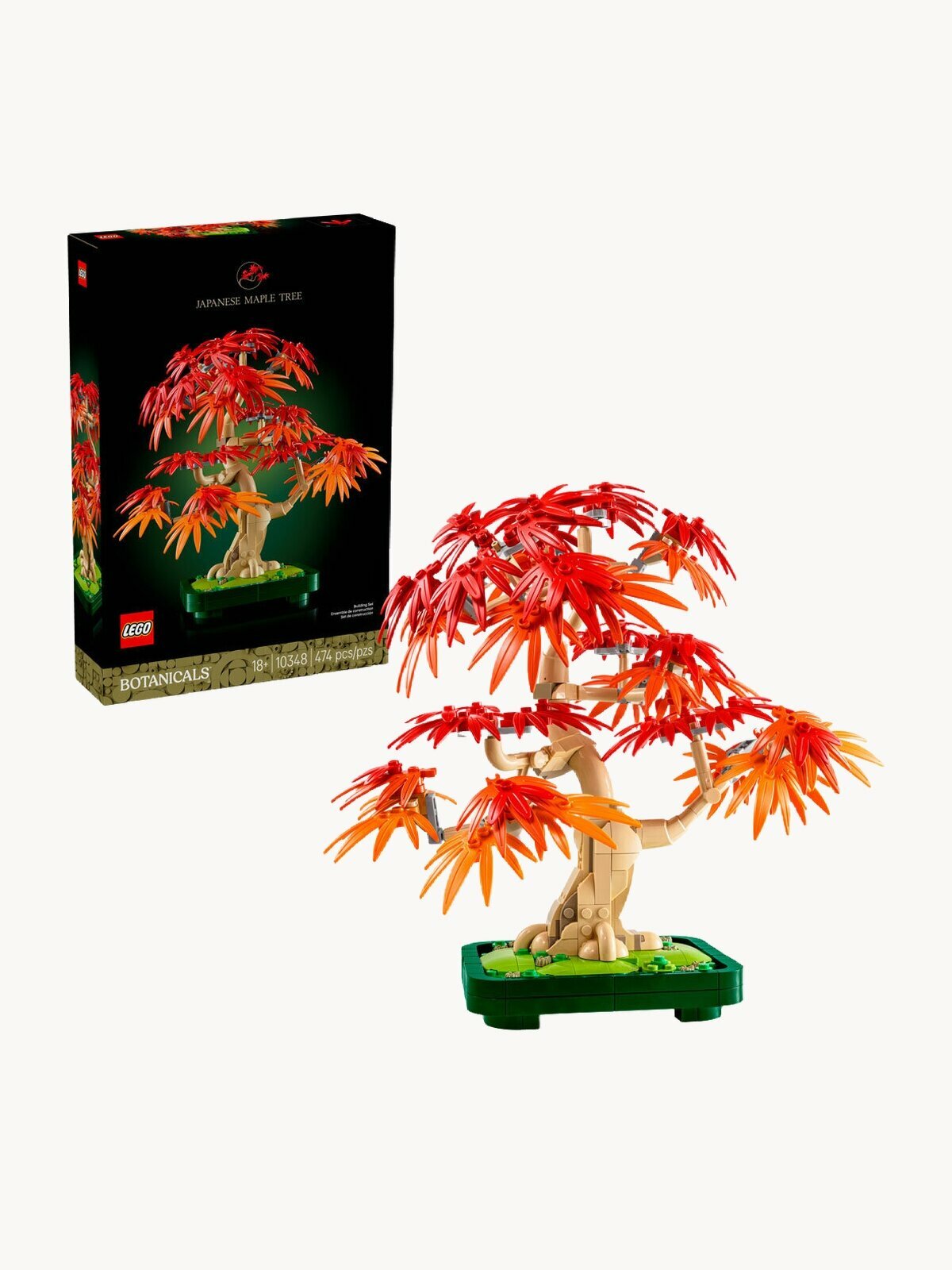 Конструктор LEGO Коллекционные наборы 10348 Бонсай из японского красного клена  474 дет 