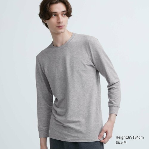 Термобелье верх Uniqlo, размер XL, серый