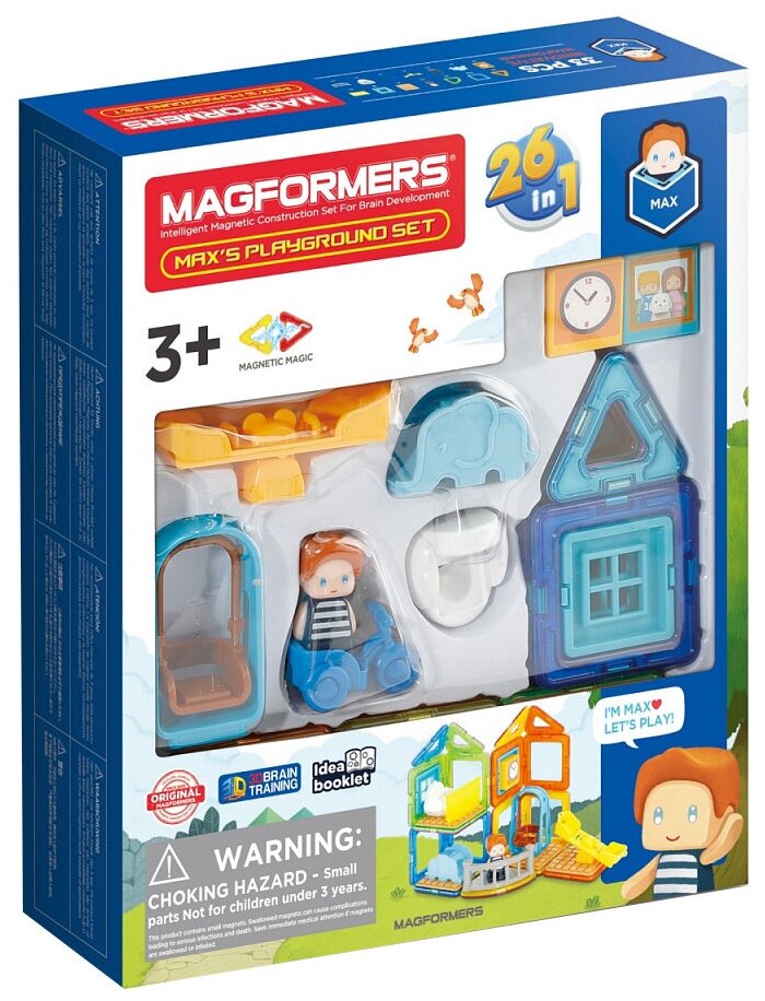 Магнитный конструктор Magformers Max's Playground Set 705008 .