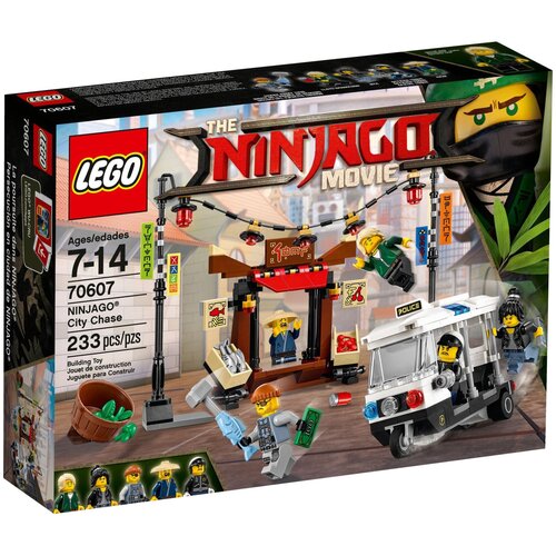 Купить Конструктор LEGO The Ninjago Movie 70607 Ограбление в Ниндзяго Сити