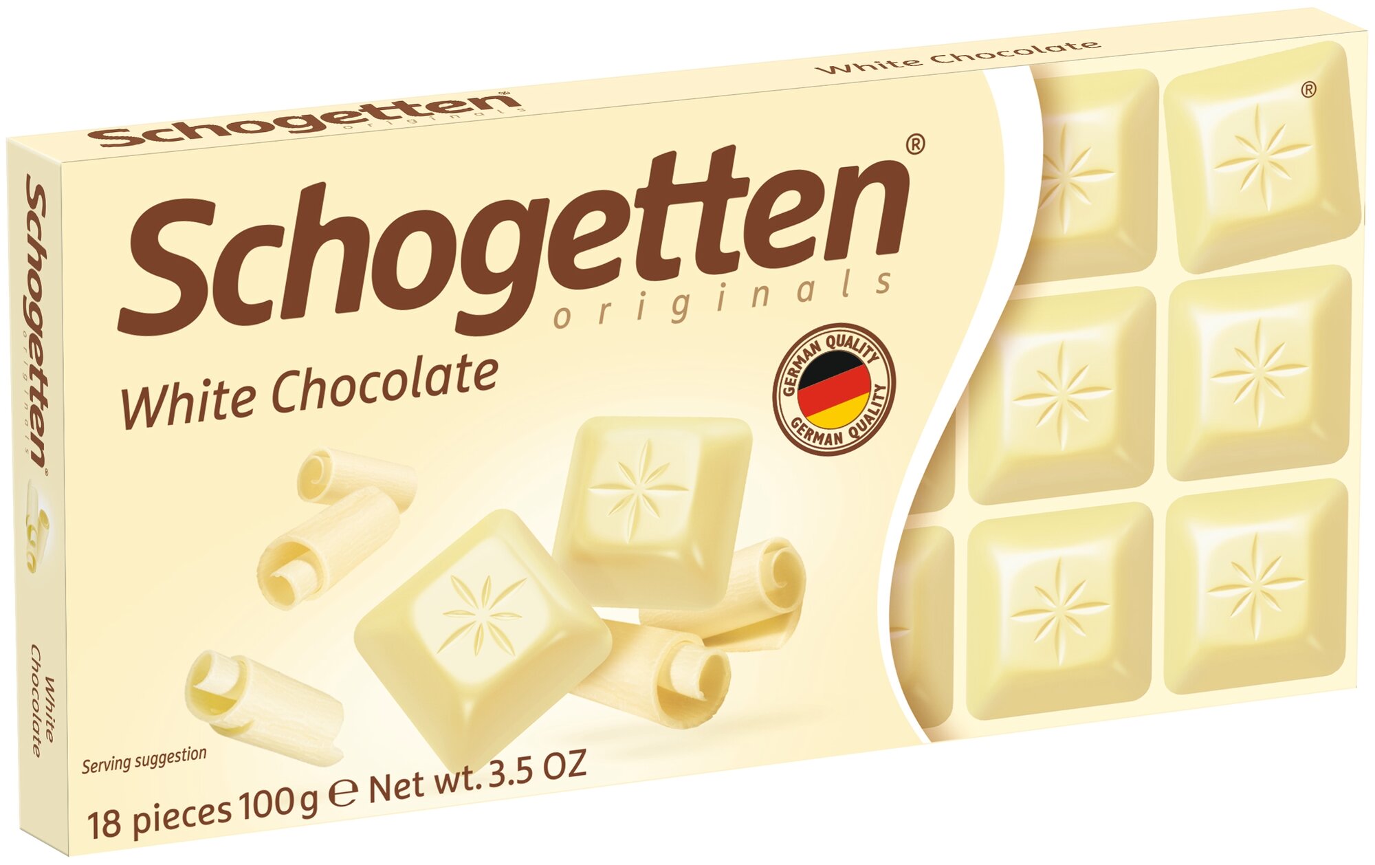 Шоколад Schogetten White Chocolate Белый 100 грамм