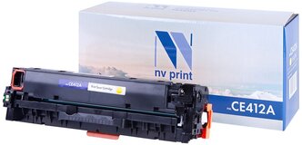 Картридж NV Print CE412A для HP, 2800 стр, желтый