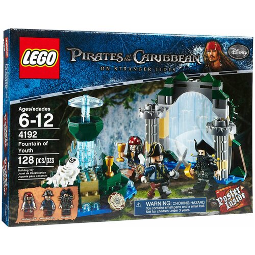 Конструктор LEGO Pirates of the Caribbean 4192 Фонтан Юности, 128 дет.