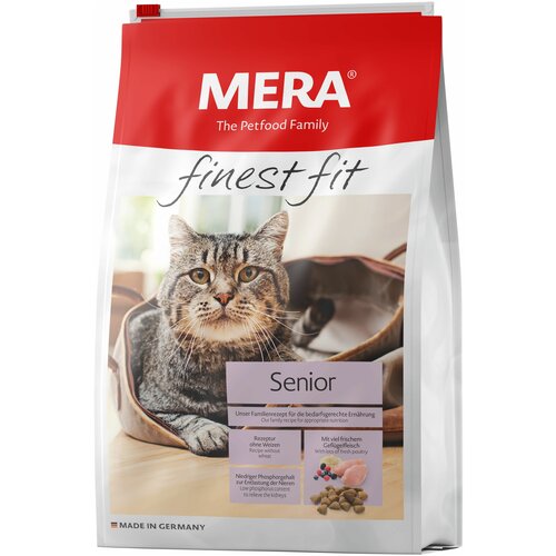 Сухой корм для пожилых кошек Mera Finest Fit Senior 8+ 1.5 кг