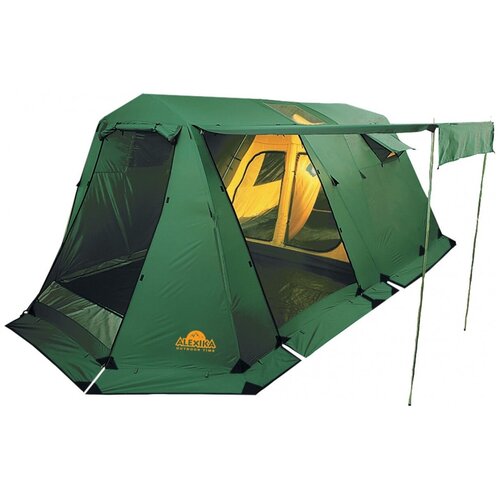 палатка кемпинговая пятиместная talberg campi 5 зеленый Палатка кемпинговая пятиместная Alexika Victoria 5 Luxe, зеленый